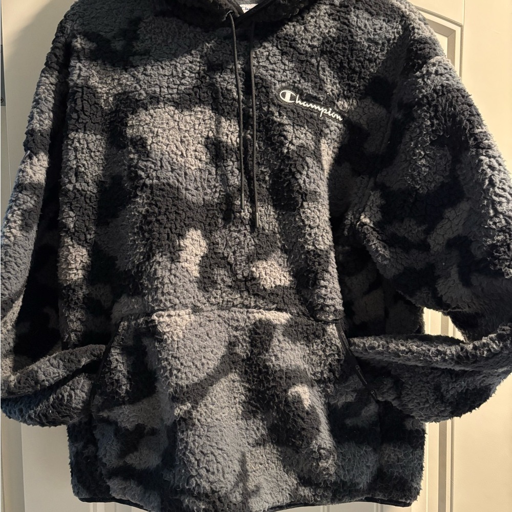 Champion Camo Sherpa Hoodie